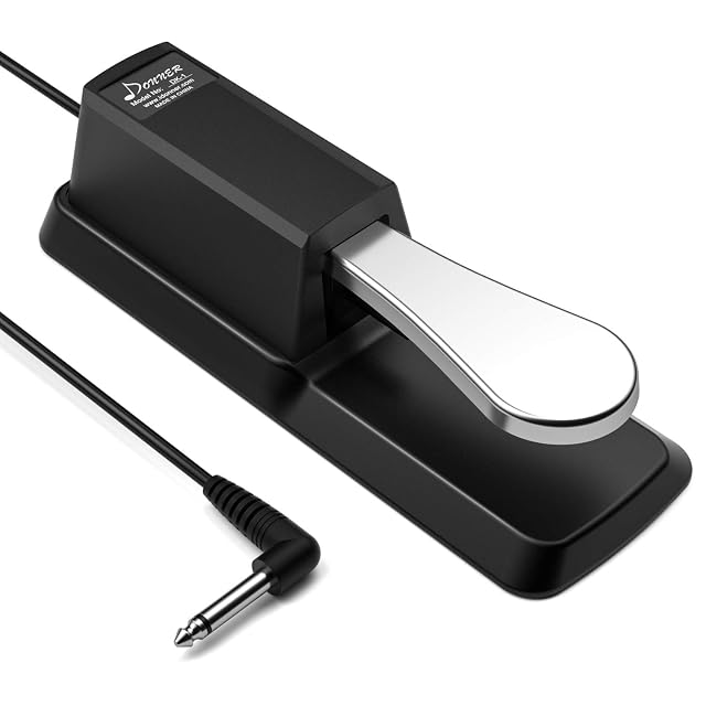 Pedale sustain universale Donner DK-1 con interruttore di polarità