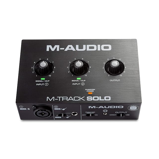 Scheda audio USB compatta M-Audio M-Track Solo