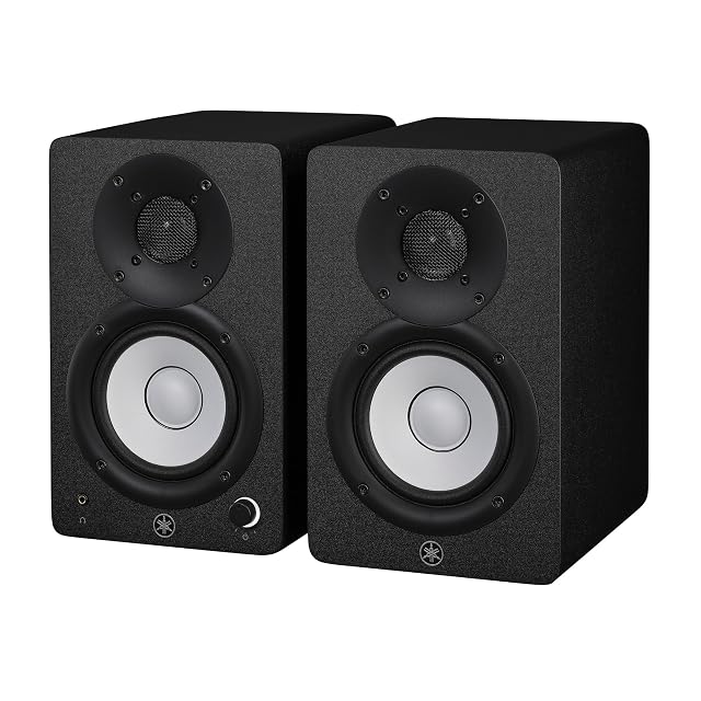 Diffusori monitor da studio Yamaha HS4, coppia, neri