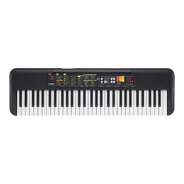 Tastiera compatta per principianti Yamaha PSR-F52, nera